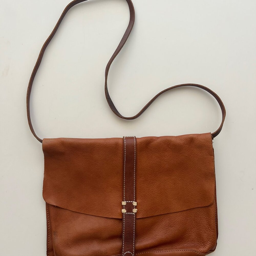 Soft leather bag by Anthropoligie / Holding Horses